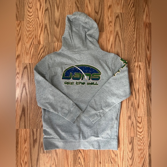 VANS Off The Wall Digitally Free Hooded Sweatshirt – Boys Size Large - Picture 2 of 3